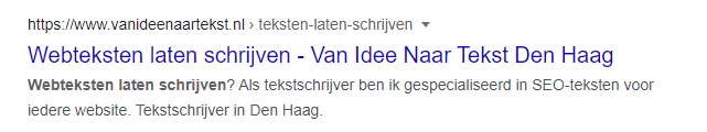 Meta-omschrijving optimaliseren voor seo: zo doe je het 3 Meta omschrijvingen