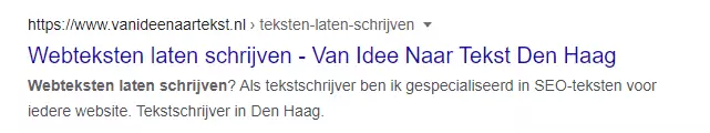 Meta-omschrijving optimaliseren voor seo: zo doe je het 3 Meta omschrijvingen